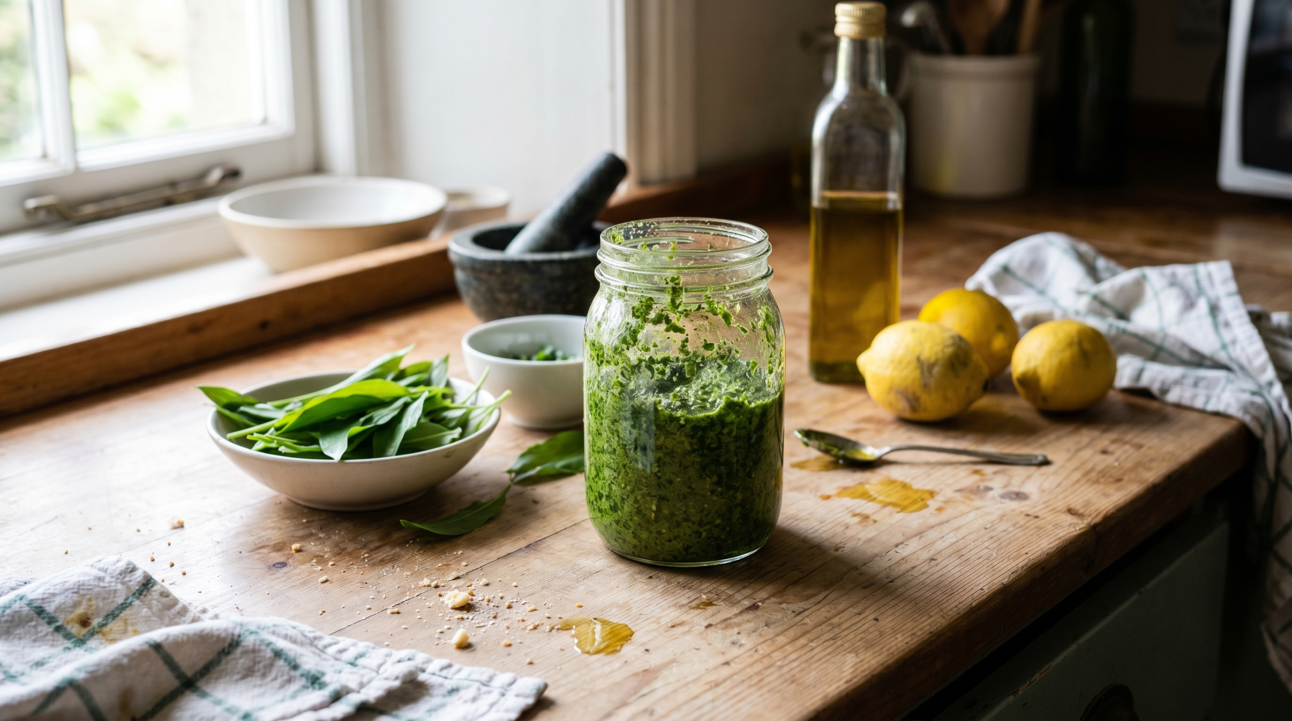 Wild Garlic Marinade: My Method